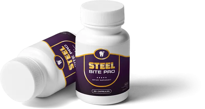 Steel Bite Pro supplement bottle review 2026 oral health formula